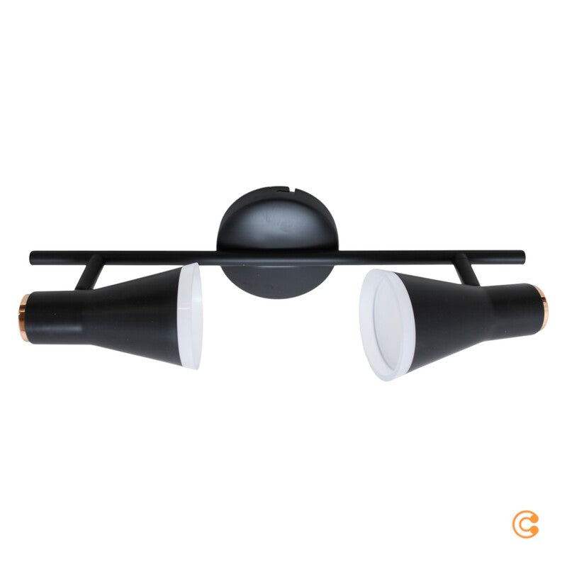 Lindby Deckenstrahler Spotleuchte LED Schwarz Michiko Wohnzimmer Küche Flur - 4251096559385