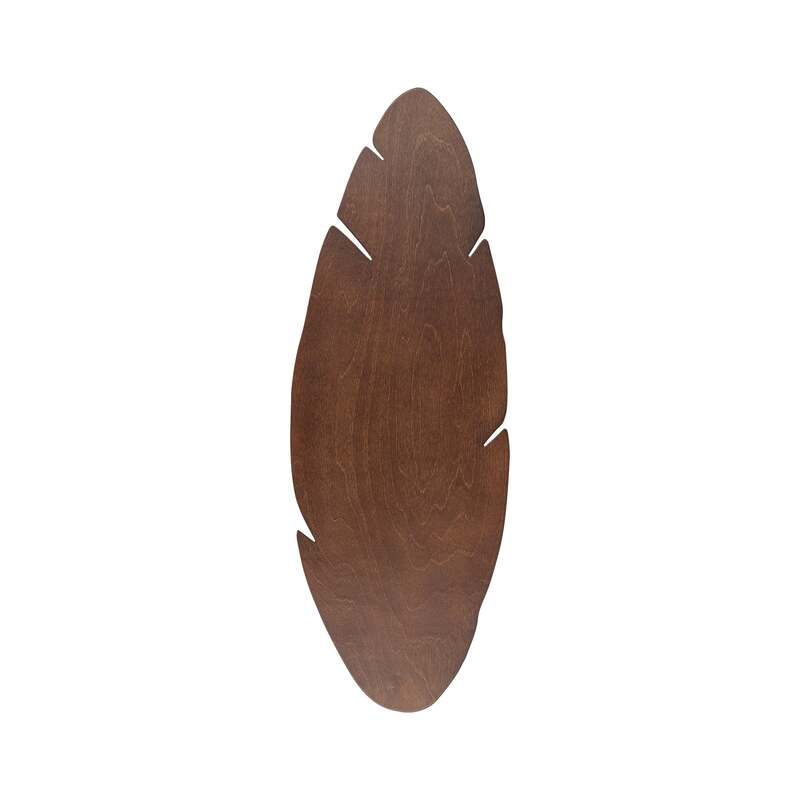Envostar Wandleuchte Lehti Nussbaum 69x24 cm dimmbar 4x15W G9 Holz - 5906135159918