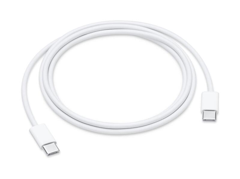 Apple Kabel Leitung USB-C auf USB-C Ladekabel Datenkabel iPhone iPad Weiß 1 m - 0194252750612
