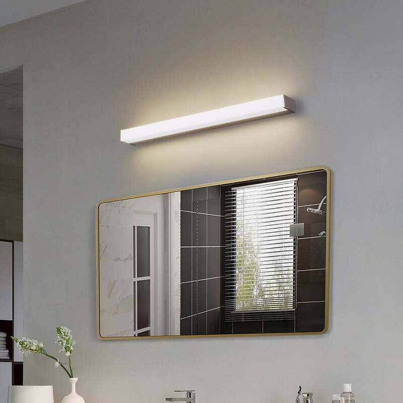 Lindby LED-Wandlampe Philippa 59 cm alufarben IP44 3000 K 1000 lm - 4251911795868