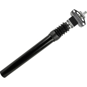 B-Ware Fischer Fahrrad Sattelstütze Federstütze schwarz 350mm 35mm Federweg Komfort
