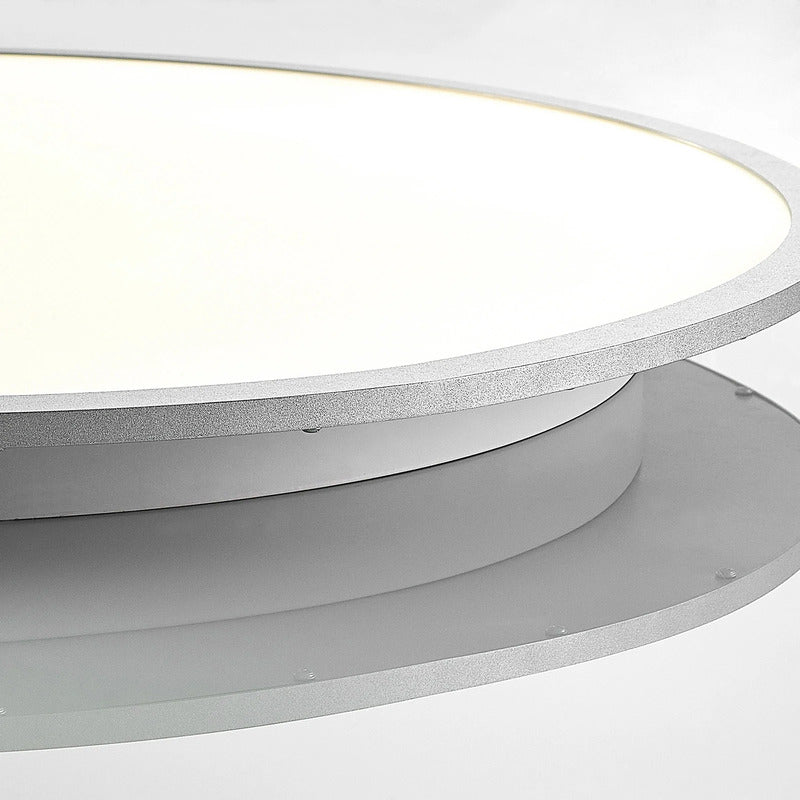 Lindby Deckenlampe Deckenleuchte LED Lampe silber universalweiß Wohnzimmer 80783 - 4251096579543