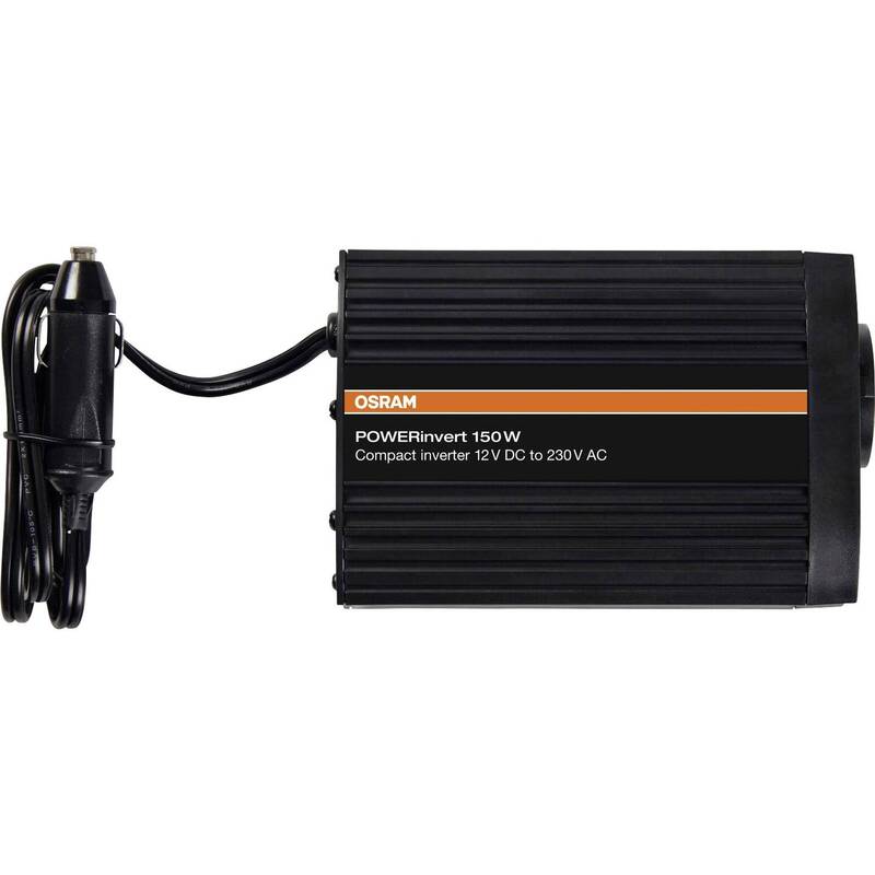 Osram Automotive Inverter 12V DC 300W Tragbare Stromversorgung Schwarz 230V - 4062172406574