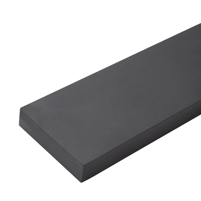 Lucande Deckenleuchte Leicy LED Lampe dimmbar schwarz 100x10cm RGB CCT 1770lm - 4251911766349