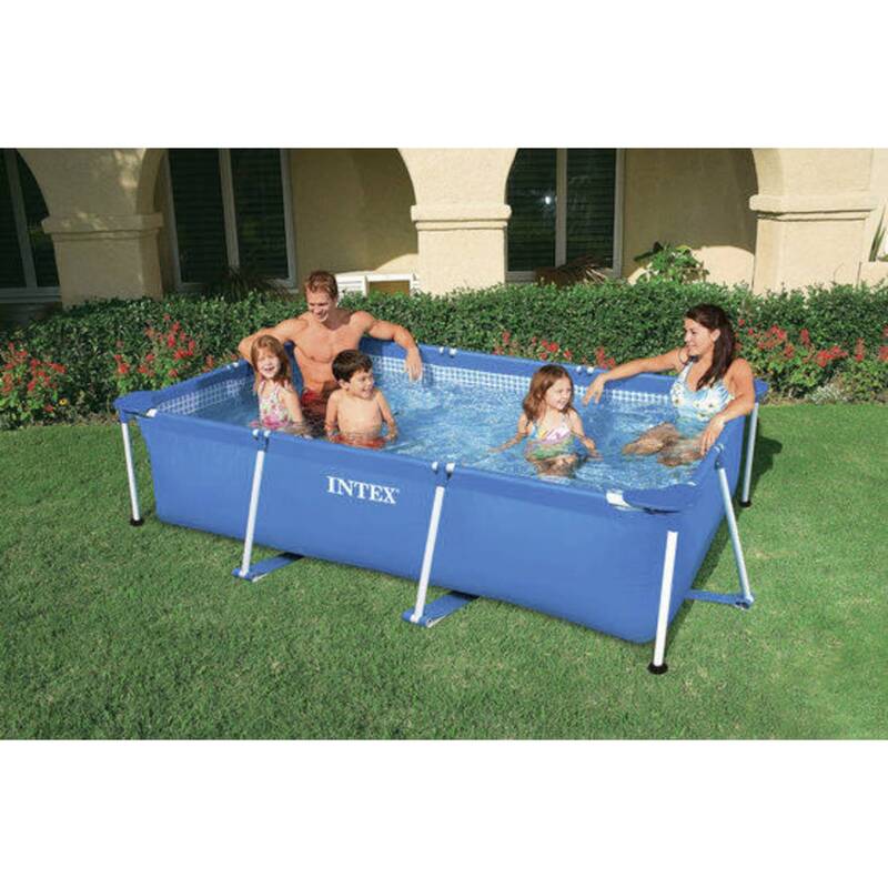 Piscina Intex Retangular 2282 Litros Azul - 6941057400266