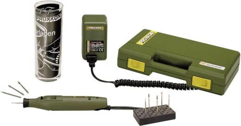 Proxxon Micromot GRAVIERGERÄT GG 12 Komplettset 18W 20000U/min mit Koffer - 4006274286351