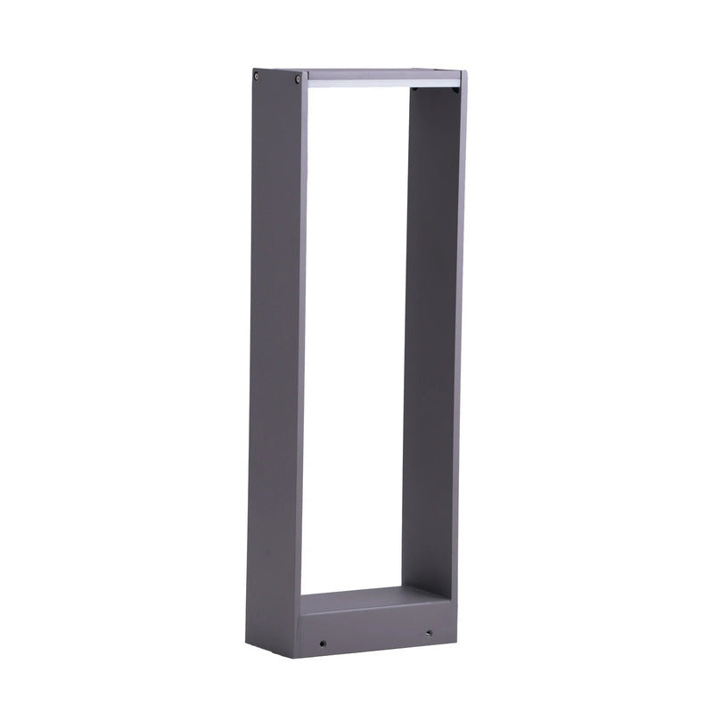 Lindby Wegeleuchte Wegelampe LED Aluminium dunkelgrau Luitgard Außenlampe 60cm - 4251911751963