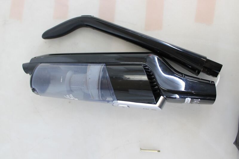 Rowenta Akkusauger RH6545WH Staubsauger Beutellos Cyclonic Technologie schwarz - 3221614001819