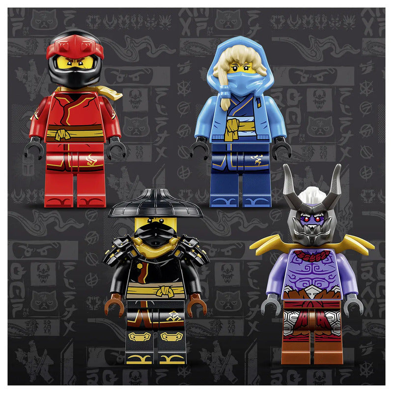 LEGO NINJAGO Duell mit dem Ultradrachen Bauspielzeug beweglicher Drache 71872 - 5702018055793