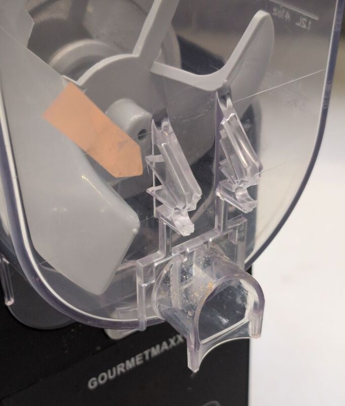 GOURMETmaxx Eismaschine Slush-Eis Frappé Milchshake Softeis 200W Schwarz-Grau - 4067522092056