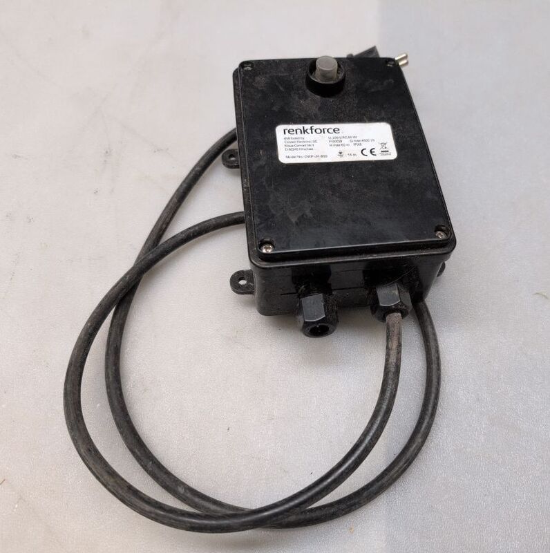 Renkforce Tiefbrunnenpumpe 4500l/h 60m Förderhöhe Handpumpe Überlastungsschutz - 4016138913347