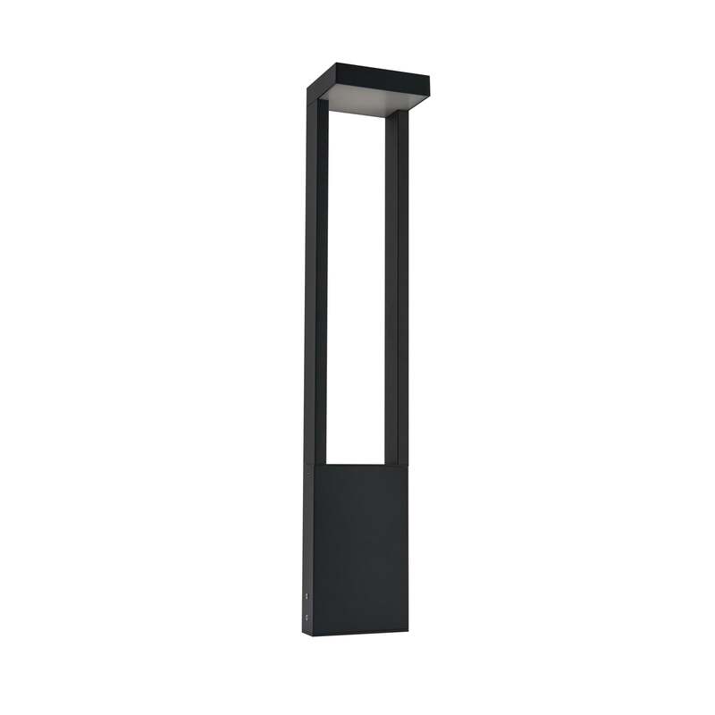 Lindby Wegeleuchte Gartenleuchte LED Außenleuchte Lonete dunkelgrau IP65 65 cm - 4251911785111