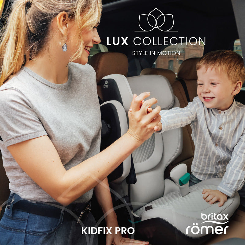 Britax Römer KIDFIX PRO Lux Warm Caramel Diamond Kindersitz ISOFIX 3-Punkt-Gurt - 4000984939491
