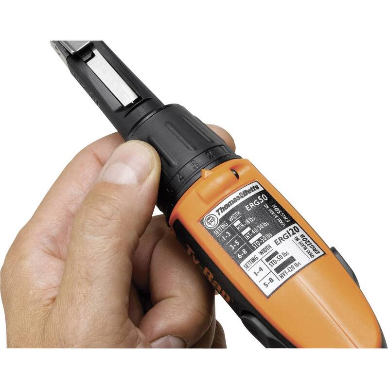 ABB Kabelbinderzange ERG120 Handwerkzeug für Kabelbinder ergonomisch orange 278g - 5414363170990