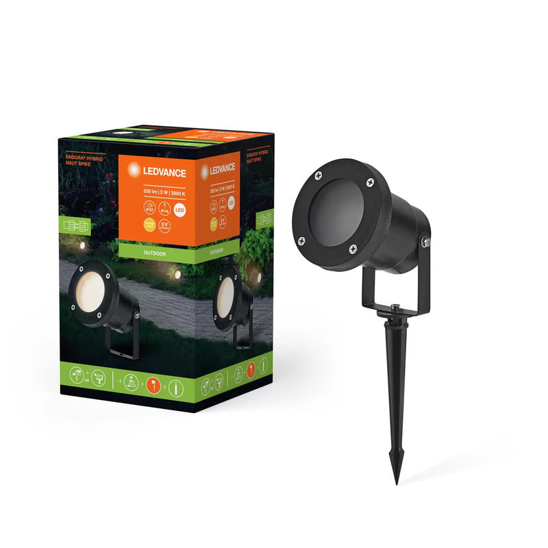 LEDVANCE LED-Erdspießleuchte Endura Hybrid Naut Spike 2W schwarz IP44 - 4058075834644