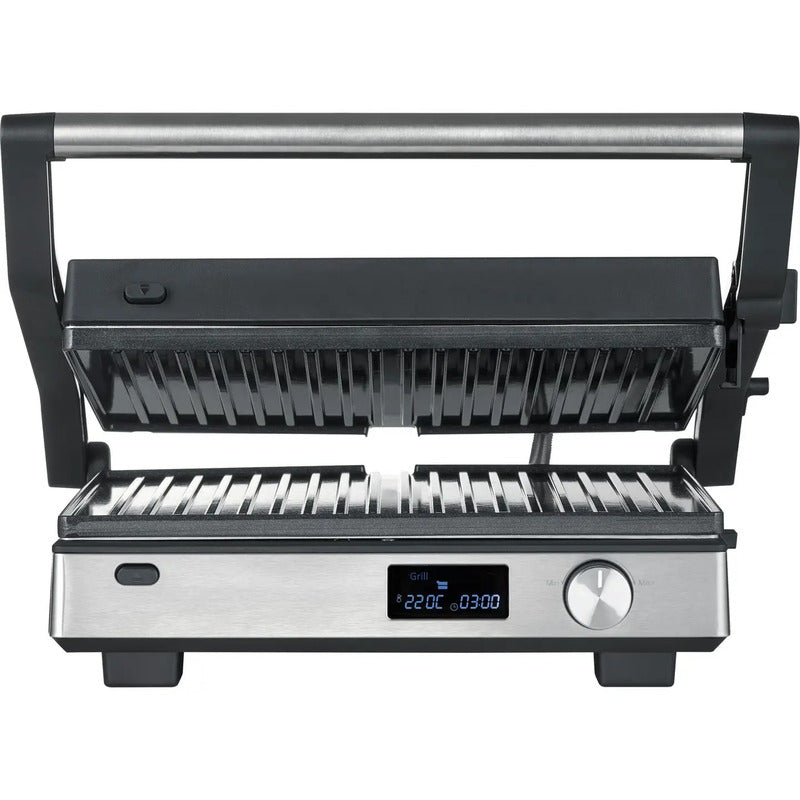 SEVERIN Kontaktgrill KG 2380 SEVINI Grillgerät Grillen Küche Balkon Silber 2000W - 4008146046766