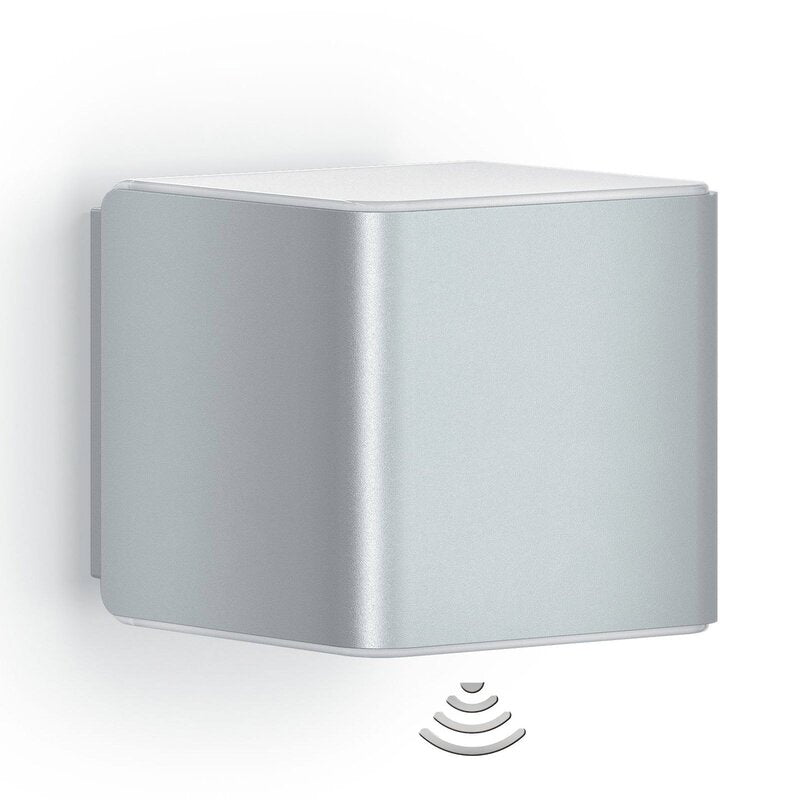 STEINEL L 840 SC Sensor-Außenwandleuchte Wandleuchte Sensorleuchte LED 9W silber - 4007841055547