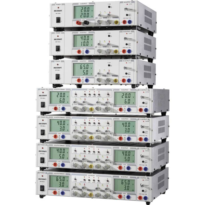 VOLTCRAFT VSP 2405 Labornetzgerät 3 Ausgänge 0.1-40 V/DC 5 A Schaltnetzteil - 4016138623925