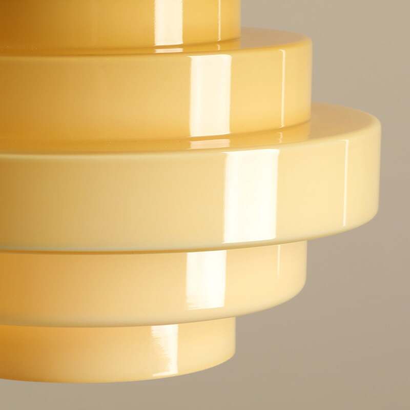Aldex Hängeleuchte Pendelleuchte Filo LED Lampe dimmbar gelb Ø28cm 1x15W - 5904798660253