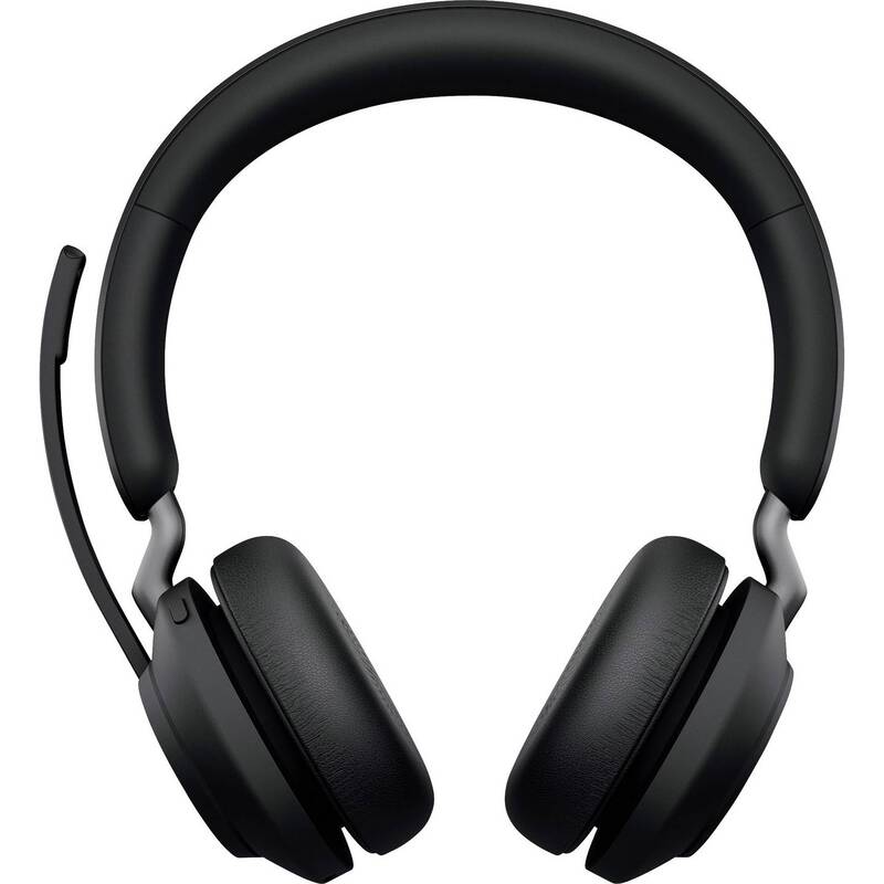 JABRA Evolve2 65 MS USB-A BT Headset kabellos Bluetooth schwarz für Büroarbeit - 5706991022803