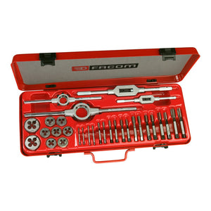 B-Ware Facom Gewindeschneidsatz Gewindeschneider Schraubenschneider Set Kasten 31-tlg