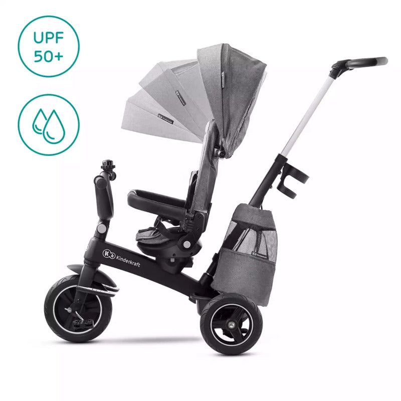Kinderkraft EASYTWIST Kinderwagen Buggy City-Kinderwagen ab 9 Monate grau - 5902533914487