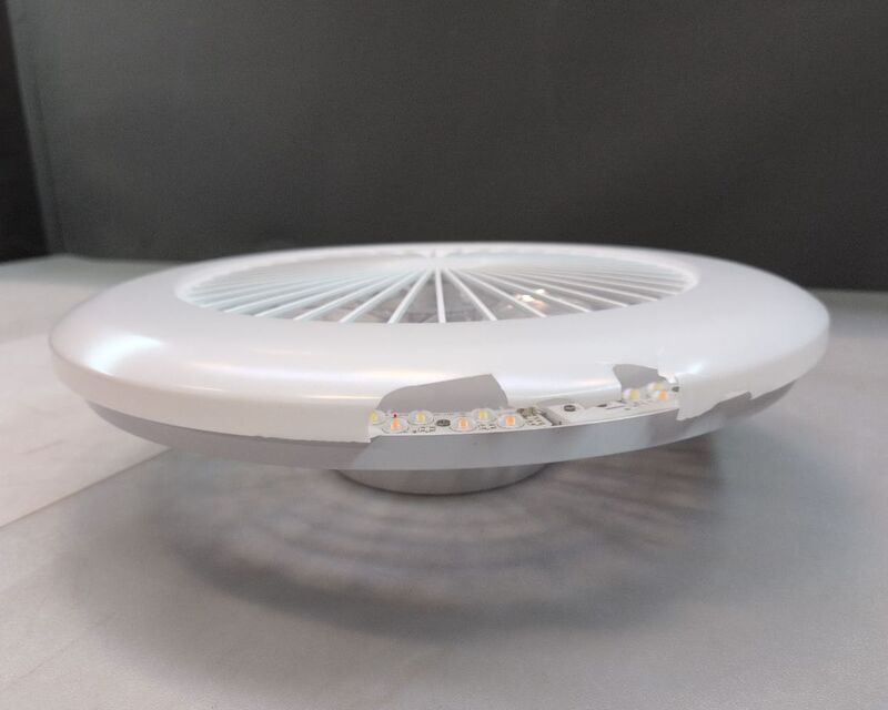 Philips Deckenventilator Ventilator Amigo 20W dimmbar mit Beleuchtung weiß - 8720169260641