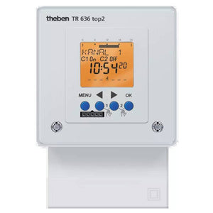 B-Ware Theben 6360100 Hutschienen-Zeitschaltuhr Digitalschaltuhr Timer Tagesprogramm