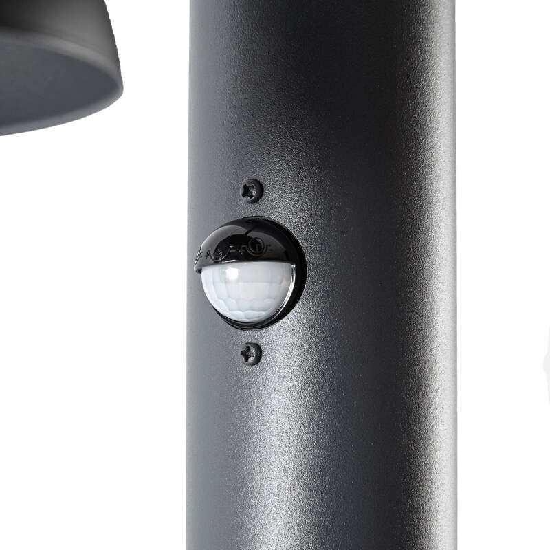 Lucande Wegeleuchte Gartenleuchte Montaro LED Pollerleuchte anthrazit 100cm - 4255830908705