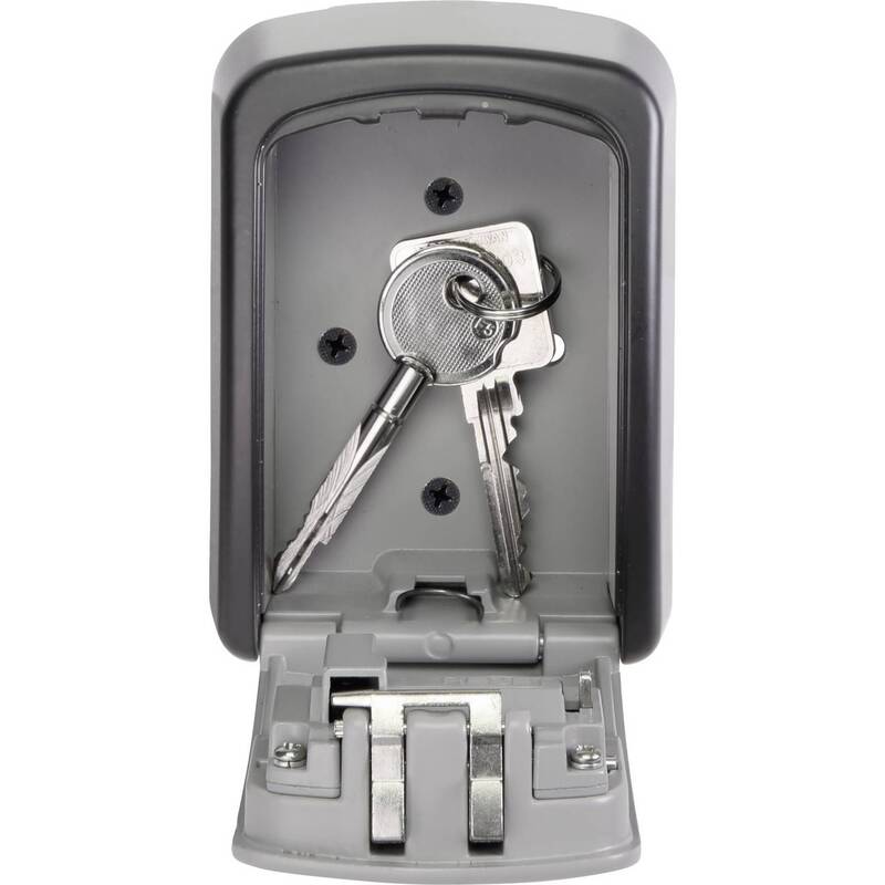 Sygonix Schlüsseltresor Zahlenschloss KaySafe C4 Schlüsselbox schwarz 88x120mm - 4053199567720