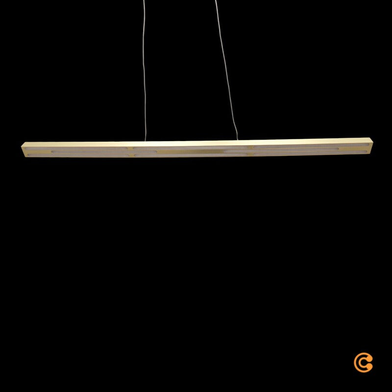 Fabas Luce LED Hängeleuchte Pendellampe Ling messing Up Downlight dimmbar - 8019282540427