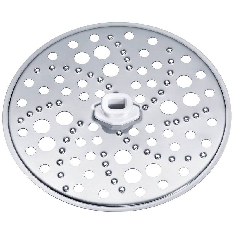 Bosch Haushalt Reibe-Scheibe grob MCM2 MCZ1RS1 Edelstahl Küchenzubehör 163x163mm - 4242002570433