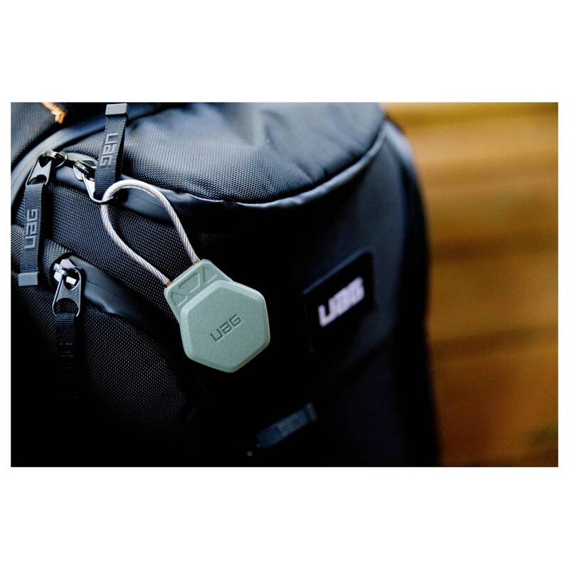 Urban Armor Gear SmartTag Schutzhülle Oliv für Apple AirTag wasserdicht robust - 0840283917523