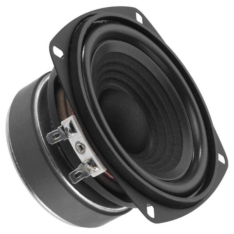 Monacor Tieftöner SP-60/4 4 Zoll 30W 4Ω Lautsprecher RMS 65Hz-8000Hz 90dB 99mm - 4007754024807