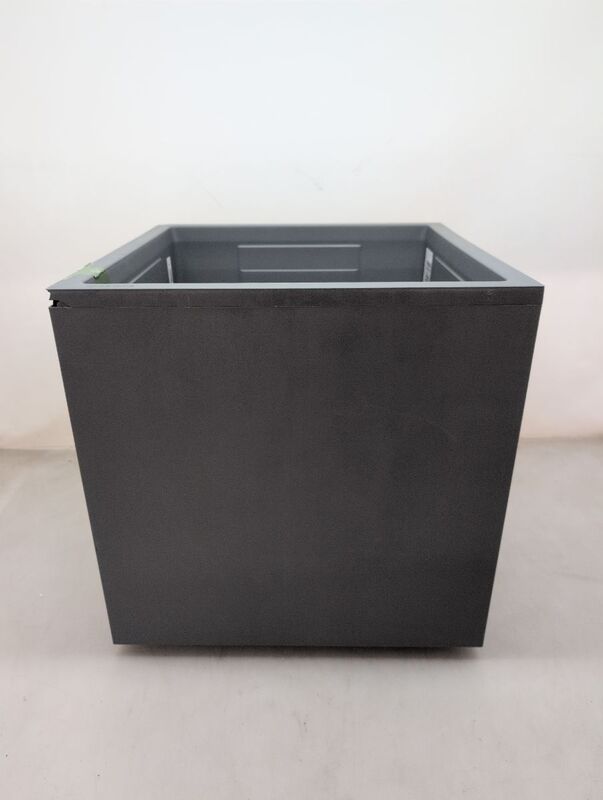Deroma Pflanztopf Quadro Millenium 49x49x49cm wasserdicht frostbeständig - 0191942105509