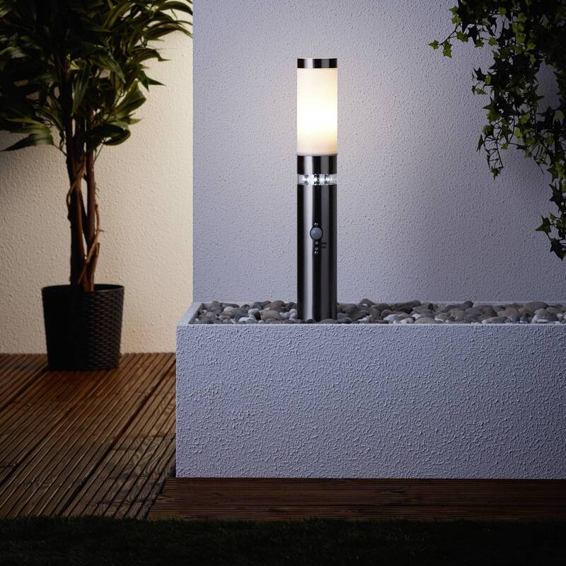 Brilliant Außenstandleuchte Gartenleuchte G46789/82 LED Leuchte mit Sensor 50 cm - 4004353133732