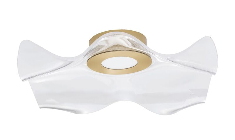 Nova Luce Deckenleuchte Deckenlampe SIDERNO LED Gold Warmweiß 50 cm 31 W Lampe - 5212017425522