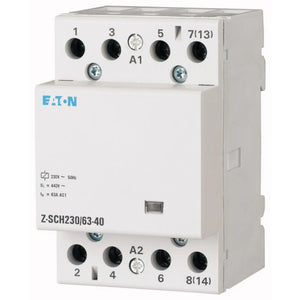 B-Ware Eaton Installationsschütz Z-SCH230/63-40 4 Schließer 63A 230V IP40 weiß 1 Stück