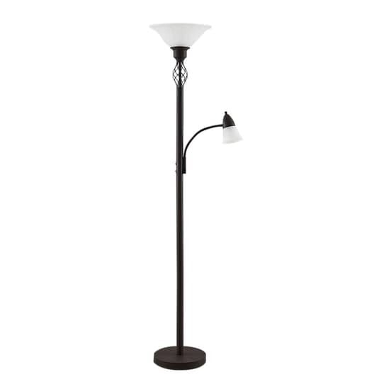 Lucande Deckenfluter Stehlampe Stehleuchte Lampe Leuchte E27 Dunja Leselampe - 4251096502831