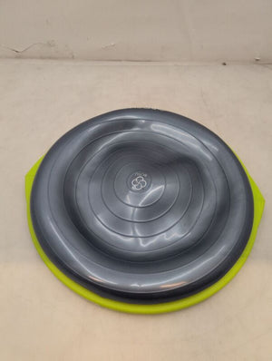 B-Ware Bosu Balance Trainer Fitnessgerät mit Pump und geführten Workouts 66cm blau grün