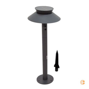 B-Ware LED-Solar-Wegeleuchte Justina mit Bewegungsmelder anthrazit 60cm Nordlux