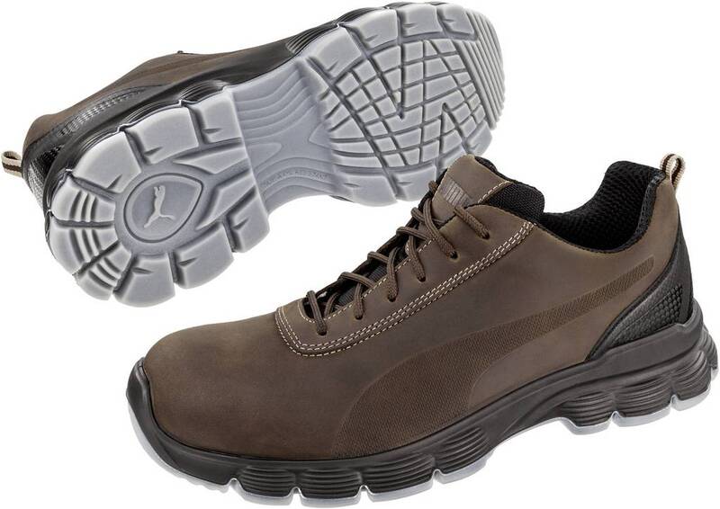 PUMA Halbschuh Sicherheitsschuh Condor Brown Low S3 Stahlkappe Gr.44 braun - 4051428063371