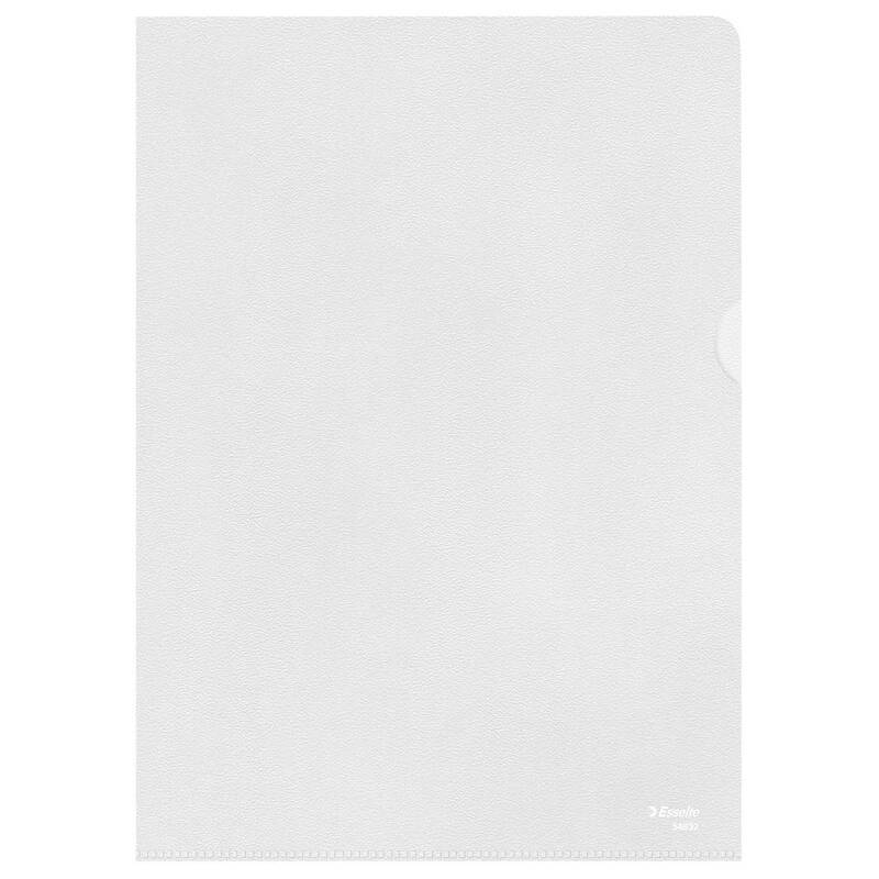 ESSELTE LEITZ L-förmiger Ordner Standard Plus für A4 40 Blätter transparent 1 - 4001536548321
