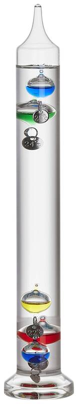 B-Ware TFA Dostmann Flüssigkeitsthermometer GALILEO GALILEI Thermometer Transparent