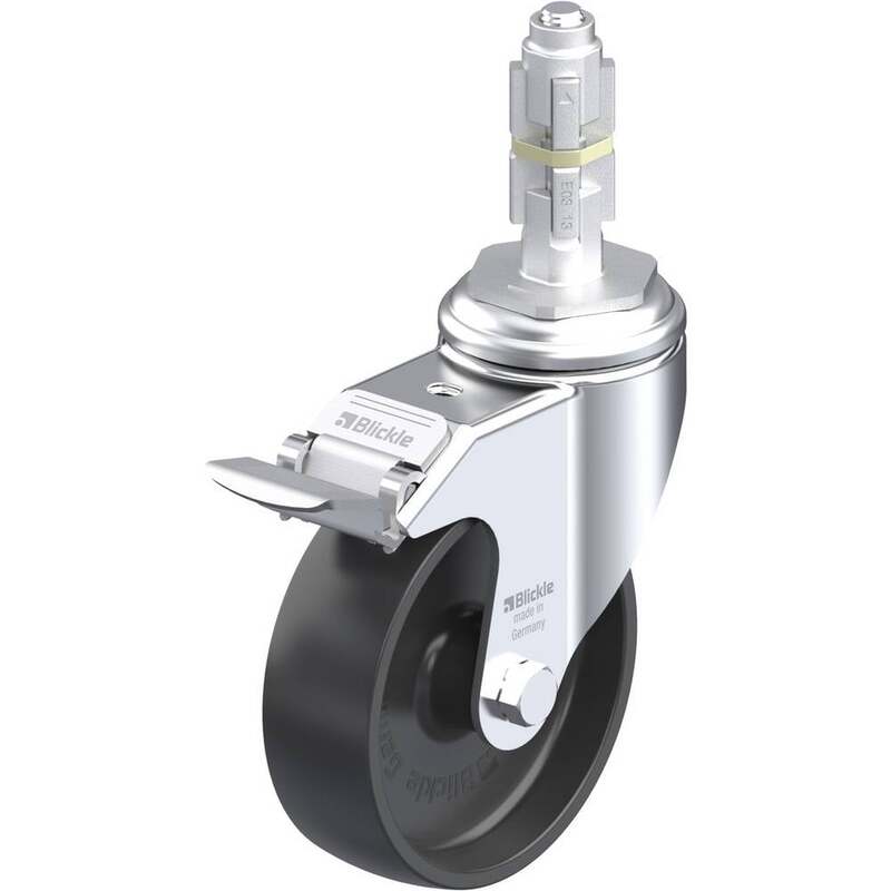 Blickle Lenkrolle LKRA-POA 100G-11-FI-E13 Rolle Ø 100 mm Feststeller max. 120 kg - 4047526336998