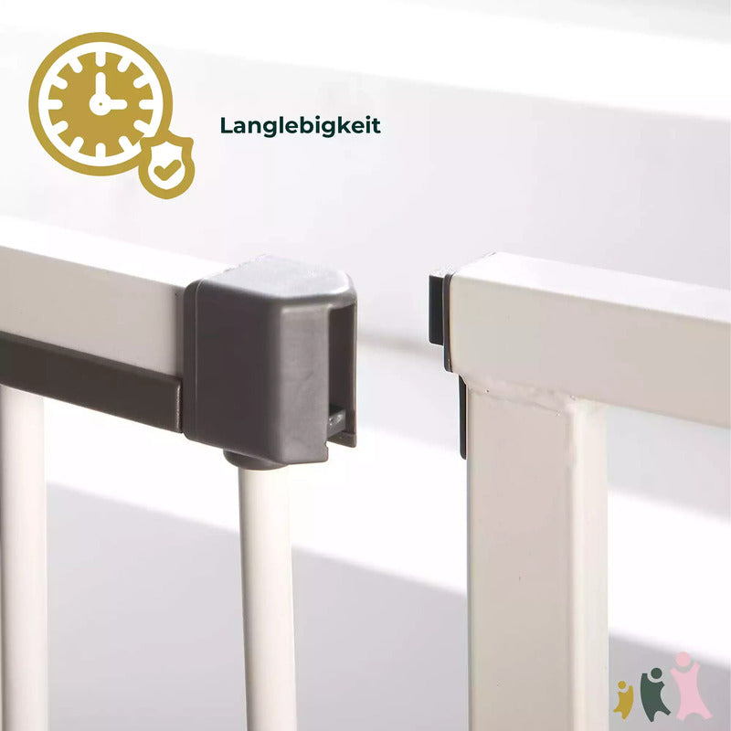 Geuther Treppengitter 4793+ WE Easylock Schutzgitter Treppenschutzgitter weiß - 4010221082743