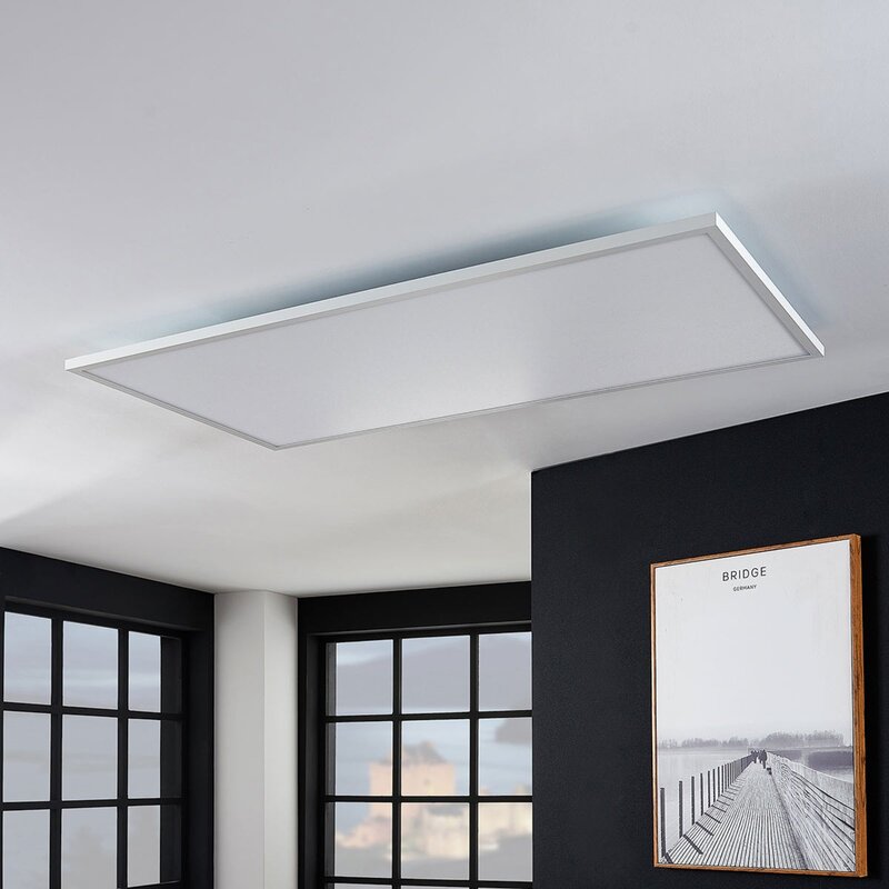 Arcchio LED Panel Deckenleuchte Flächenleuchte Fernbedienung weiß CCT RGB dim13 - 4251096553345