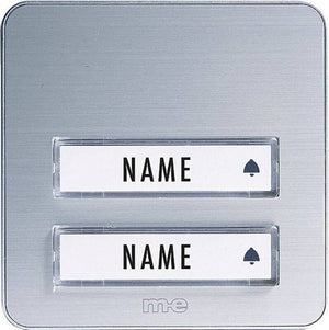 B-Ware m-e modern Bell-202.3 TXA Funkklingel Sender Funkgong Klingel Gong grau