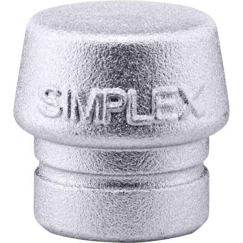 HALDER Ersatzkopf Schlageinsatz Weichmetall hart SIMPLEX 3209 40 mm 120g 4 STÜCK - 4030618301233