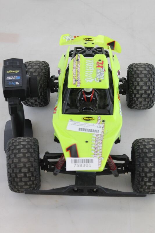 CARSON Modellsport R/C Spielzeugauto Cage Devil XL Gelb 30 km/h 2.4 GHz 25 Min. - 4005299007583